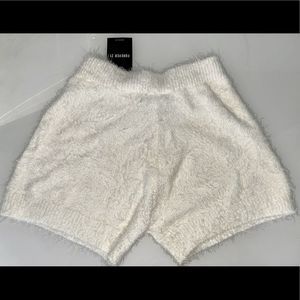 NWT Fuzzy Short Lounge Wear